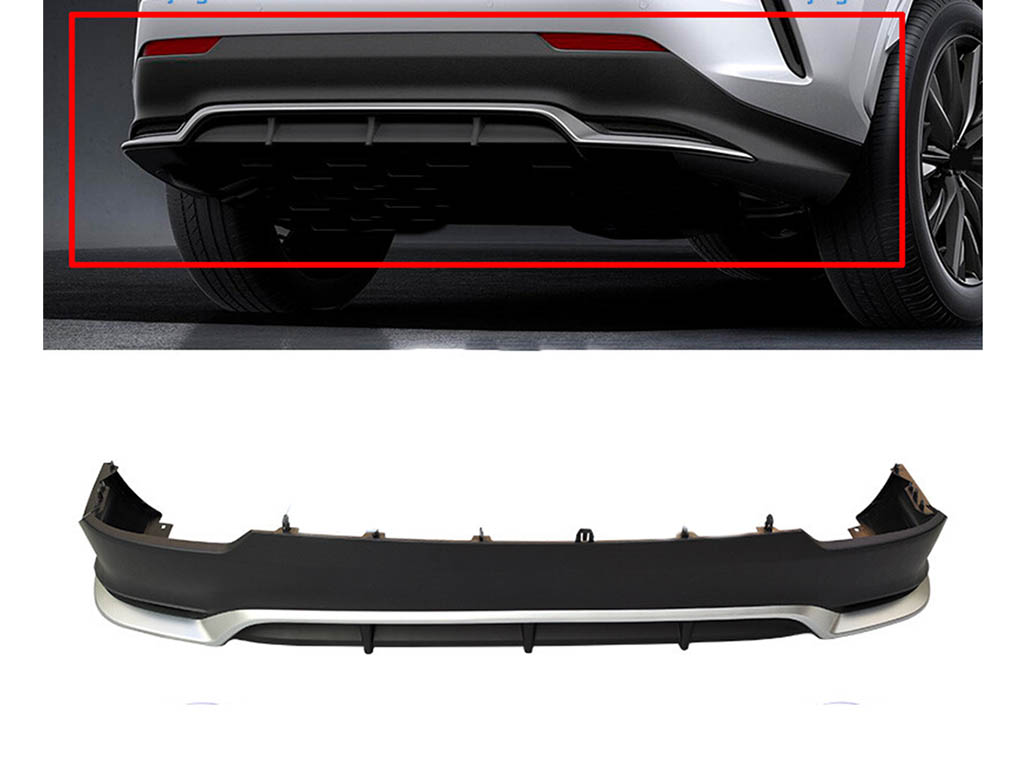 უკანა ბამპერის  ქვედა  დამატება  F-sport